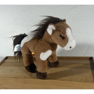 Build A Bear Horse Plush 8” Brown & White Girl Scout Cookie Bakers Stuffed Pony